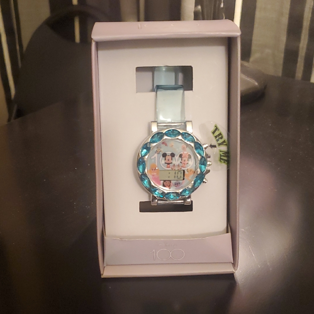 Disney Blue and Silver Smartwatch